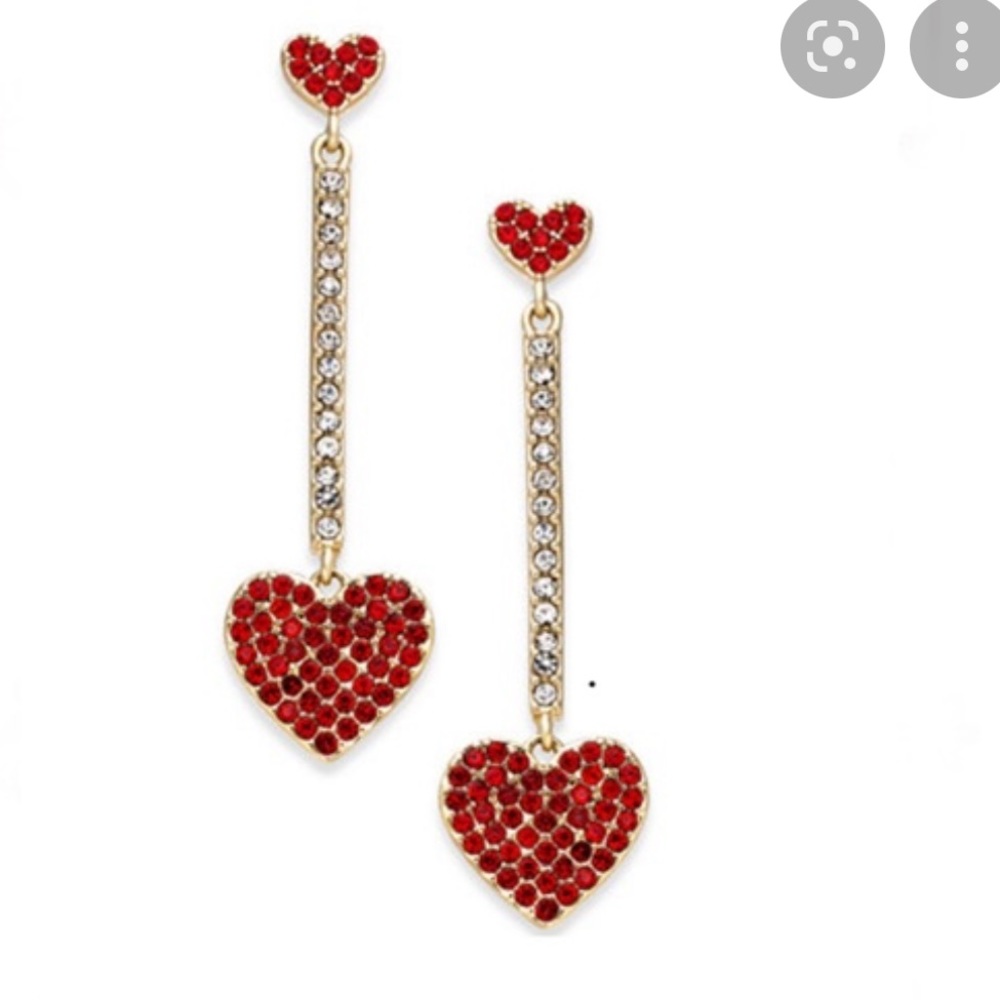 🔥🔥HOST PICK!!🔥🔥 Kate Spade Yours Truly Red Heart Drop Earrings